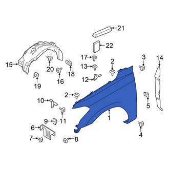 Ford OE - Front Left Fender