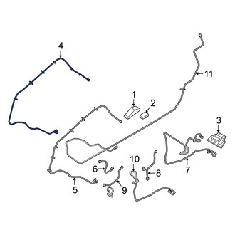 Ford OE - Antenna Cable