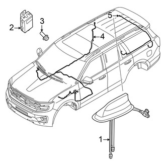 Ford OE - Electrical - Antenna