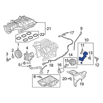 Ford OE - Engine Oil Filter Adapter