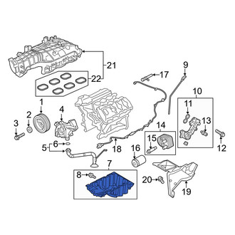 Ford OE - Engine Oil Pan