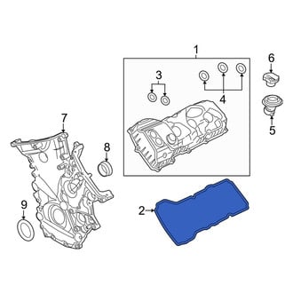 Ford OE - Left Engine Valve Cover Gasket