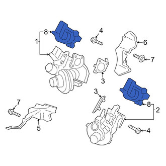 Ford OE - Right Turbocharger Wastegate Actuator