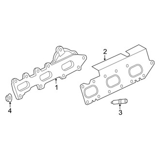 Ford OE - Exhaust System - Exhaust Manifold