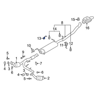 Ford OE - Exhaust System Hanger Bracket