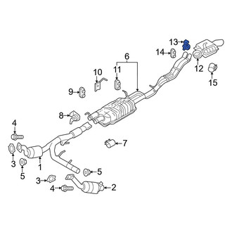 Ford OE - Exhaust System Hanger Bracket