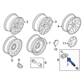 Ford OE - Tire Pressure Monitoring System (TPMS) Valve Stem