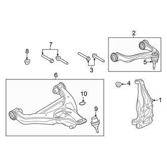 Ford OE - Front Suspension - Suspension Components (King Ranch / Max King Ranch / Max Platinum / Max SSV / Max XLT / Platinum / SSV / XL STX / XLT RWD)
