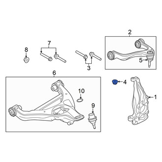 Ford OE - Lower Suspension Control Arm Nut