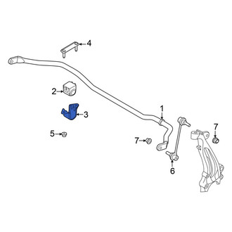 Ford OE - Front Suspension Stabilizer Bar Bracket
