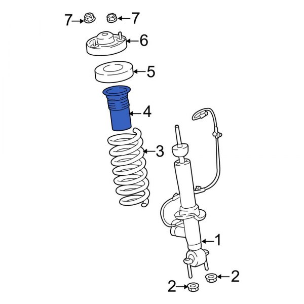 Suspension Strut Bellows