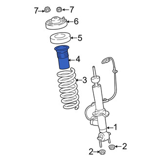 Ford OE - Rear Suspension Strut Bellows