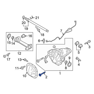 Ford OE - Outer Differential Housing Bolt
