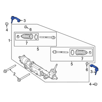 Ford OE - Outer Steering Tie Rod End
