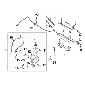 Ford OE - Front Washer Fluid Reservoir Cap
