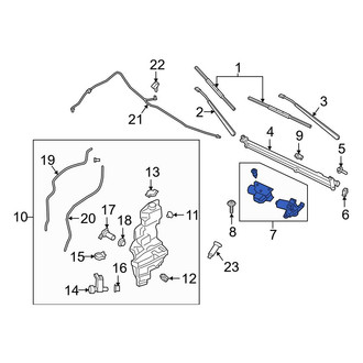 Ford OE - Front Wiper Motor