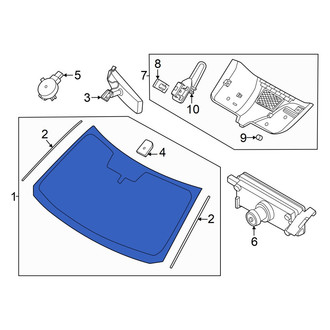 Ford OE - Front Windshield