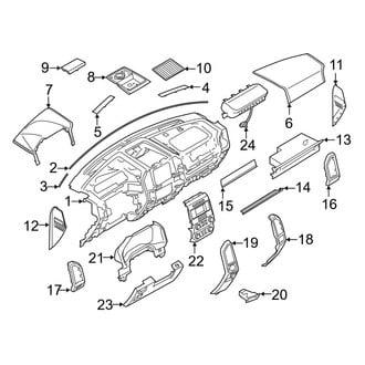 Ford OE - Instrument Panel Components (Panel & Trim)