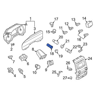 Ford OE - Rear 12 Volt Accessory Power Outlet