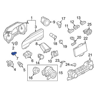 Ford OE - Rear Liftgate Latch Release Switch