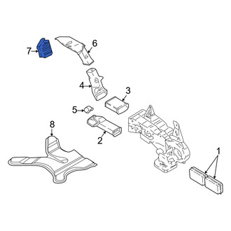 Ford OE - Rear Rearward Dashboard Air Vent