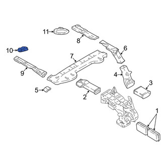 Ford OE - Rear Forward Dashboard Air Vent