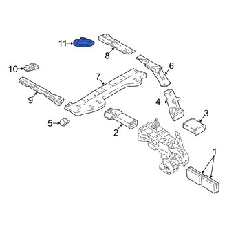 Ford OE - Rear Forward Dashboard Air Vent