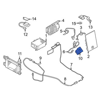 Ford OE - Radio Control Unit