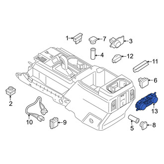 Ford OE - HVAC Temperature Control Panel