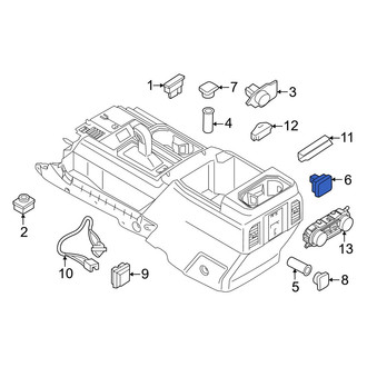 Ford OE - Rear 12 Volt Accessory Power Outlet