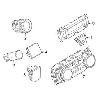 Ford OE - Console (Full Console, Electrical Components)
