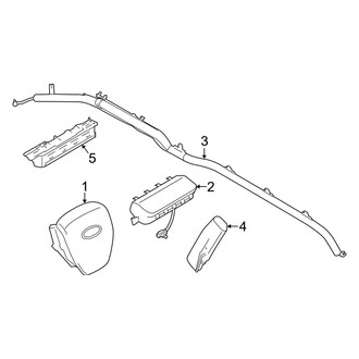 Ford OE - Restraint Systems - Air Bag Components (Air Bags)