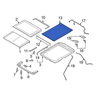 Ford OE - Sunroof Cover