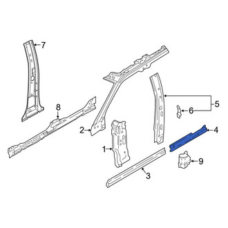 Ford OE - Rear Left Rocker Panel Reinforcement