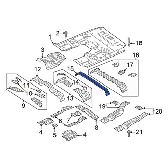 Ford OE - Front Right Outer Floor Pan Reinforcement