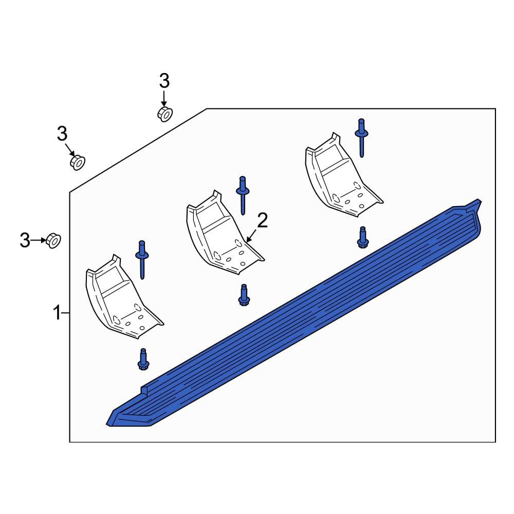 mdado出品 Ford OE JL1Z16450DA - Right Running Board