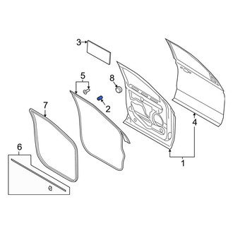 Ford OE - Front Door Stop