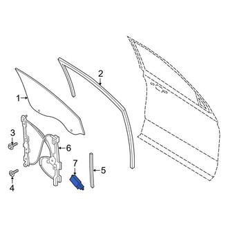 Ford OE - Front Left Window Motor
