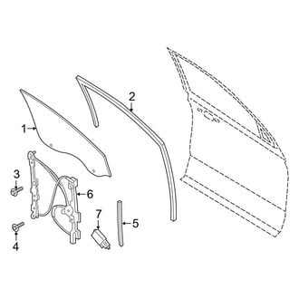 Ford OE - Front Door - Glass & Hardware