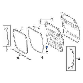 Ford OE - Rear Door Stop