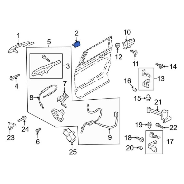 Exterior Door Handle Cover