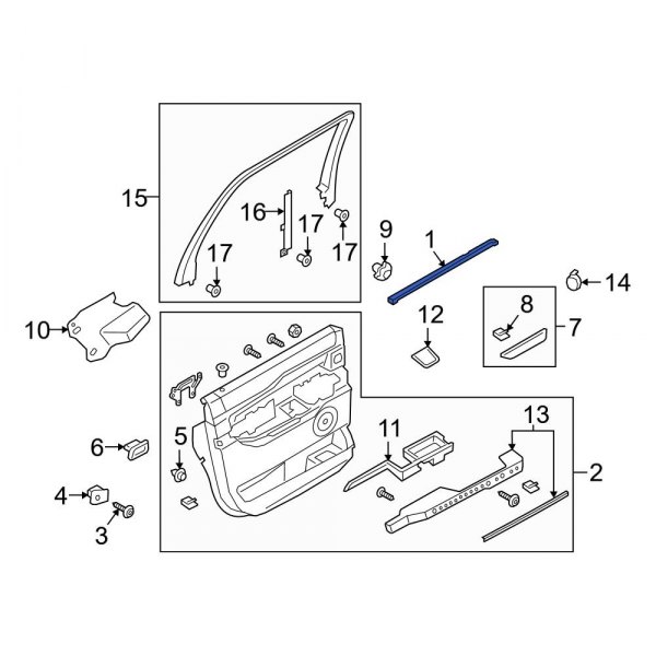 Door Window Belt Weatherstrip