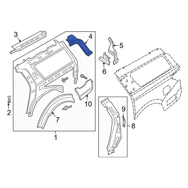 Body D-Pillar