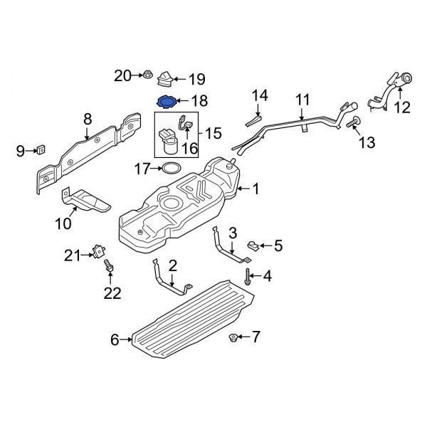 Fuel Tank Lock Ring