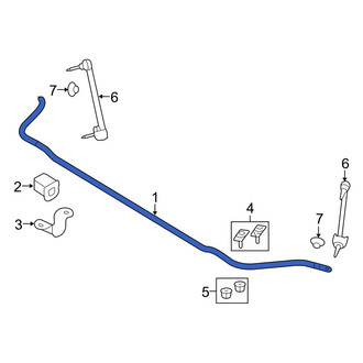 Ford OE - Rear Suspension Stabilizer Bar