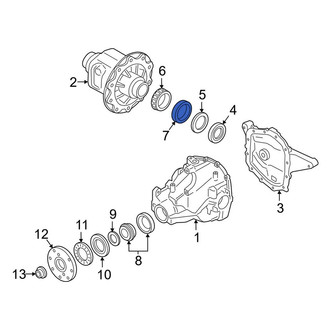 Ford OE - Rear Differential Carrier Bearing Race