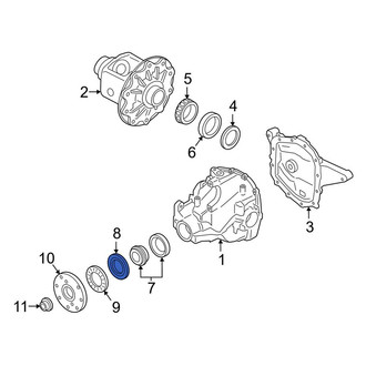 Ford OE - Rear Differential Pinion Seal
