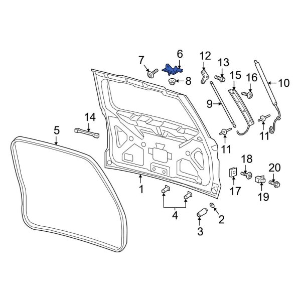 Liftgate Hinge