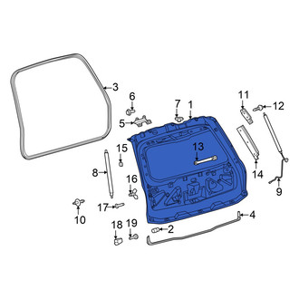 Ford OE - Rear Liftgate