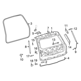 Ford OE - Lift Gate